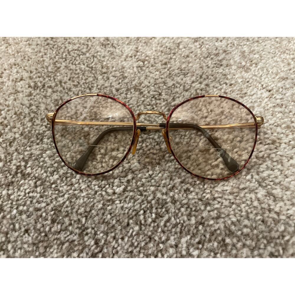 Vintage BerDel Steroflex Goldtone and Tortoise Optical Frames